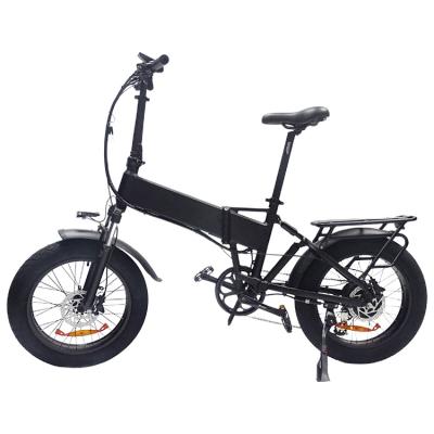 China Fat Tire 48V 17.5Ah Aluminum Alloy 20inch Full Suspension City Ebike Battery 750W Motor Foldable E Bike for sale