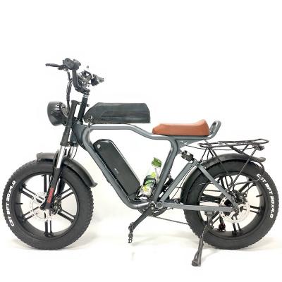 China Aluminum Alloy 20 Inch Electric Bike For Adults 21Ah*2 Battery 1000W Dual Suspension Electric Bicycle Full for sale