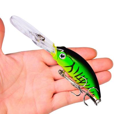 China Hard ABS Plastic Wobblers 100mm Bait 8g Minnow Crank Fishing Lure Saltwater Fishing Lures for sale