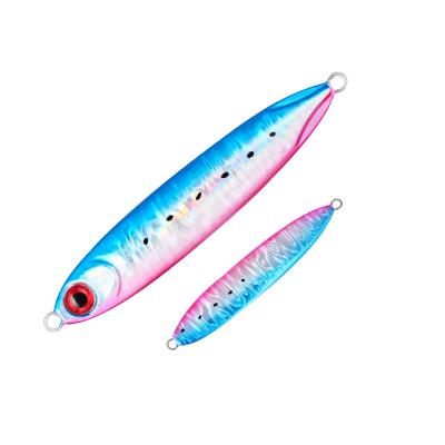 China 2022 New Metal Lead Shore And Slow Casting Lure 10g 20g 30g 40g 60g 80g 100g Trout Bass Bait Long Casting Metal Model Artificial Lead for sale