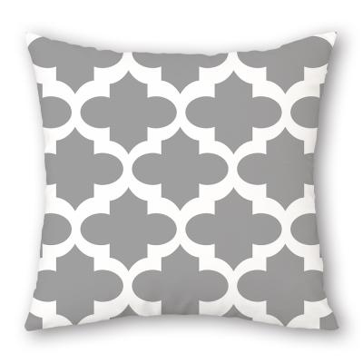 China Hotel Amazon Hot Sale Decoration Cushion Cover Good Quality Geometric Printed Home Cushion Cover for sale