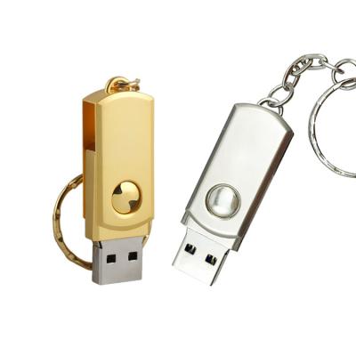 China Metal Promotional Instruments Store Product Advertising Promotion Company Videos Give Promotional Gifts Metal 4gb Rotating USB Flash Drive for sale