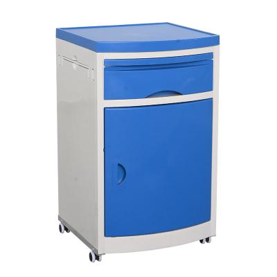 China Environmental friendly ABS bedside cabinet medical bedside table with direct factory price for sale