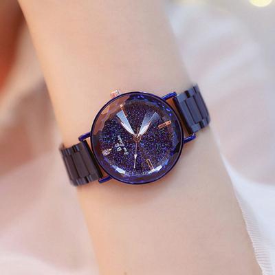 China Fashion \ Austrian classic sky rhinestone watch \ business BS \ foreign trade starry outdoor hot selling sports watch for sale