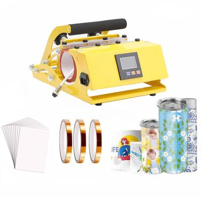 China 11-30oz Water Bottle Mug Heat Transfer Machine Touch Screen Tumbler Mug Heat Press Machine for sale