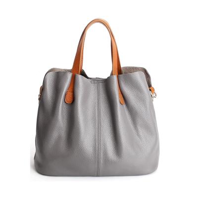 China Lady RETAIL Fashion Women Leisure Bags Soft Genuine Leather Handbags for sale