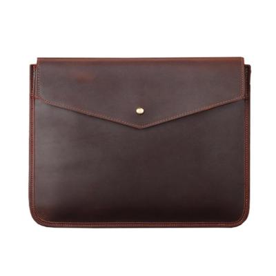 China Fashion Classic Men's Envelope Handbags Handmade Genuine Leather Bag HD1114 for sale