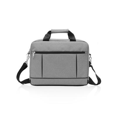 China 1LT0146 Mens Waterproof 18.5 Inch Laptop Bag Fully Protective Polyester Briefcase With Handles Zipper Closure for sale