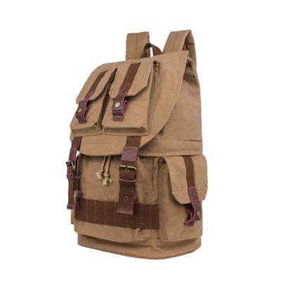 China Wholesale 2021 Large Capacity Vintage Canvas DSLR SLR Camera Backpack Novelty Digital Camera Bag 1CR0076 for sale