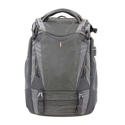 China 2021 Large Capacity Dark Gray Nylon Waterproof Shockproof Padded Camera Backpack With Rain Cover 1CR0169 for sale