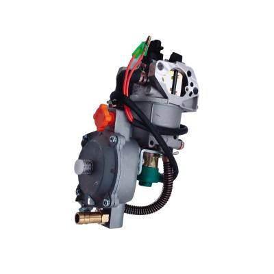 China Factory Gasoline Generator Accessories Oil To Gas Oil 3KW/5kw170f190f Gas Fuel Double Carburetor for sale