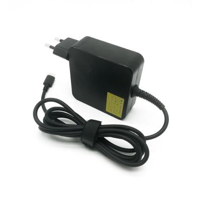 China LAPTOP Type-C 20V3.25A 65W DC to AC Laptop Power Adapter Charger for lenovo ThinkPad L380 L480 L580 P51s E485 E580 T470 X270 X280 for sale