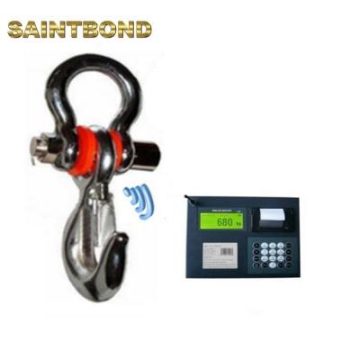 China High precision and stable performance China gauges 10ton 50 ton crane scale with heatproof ocs wireless digital hook crane scale for sale