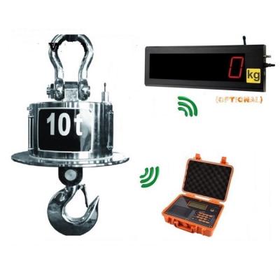 China High Accuracy and Stable Performance High Temperature Wireless Heat Proof 3 mt Built-in Crane Scales for sale