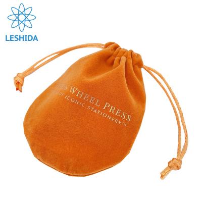 China Recyclable Luxury Mini Jewelry Pouch Drawstring Bag Velvet Pouch Luxury Custom Jewelry Pouch Cosmetic Gift Packaging Bags for sale