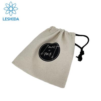 China Wholesale Custom Recyclable Logo Small Canvas Bag Pouch Gift Drawstring Jewelry Pouch Jewelry Pouch Packaging Bags for sale