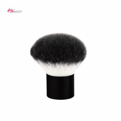 China Angular Blush Wholesale Cosmetic Black Single Brush Makeup Brush Nylon Animal Hair Kabuki Nylon Factory Supply Directly for sale