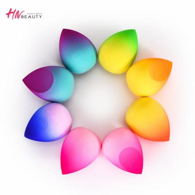 China Perfect for Makeup Artis Hot Sale Gradient Color Beauty Blend Colorful Makeup Sponge for Foundation BB Cream for sale