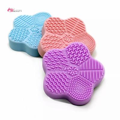 China Portable Rabbit Silicone Scrub Bath Sweep Silicone Face Scrubber Manual Handheld Facial Massage Deep Cleansing Cleaning Brush for sale