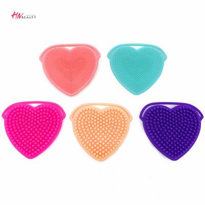 China Portable Super Soft Bath Brush Pad Silicone Handheld Facial Massager Scrubber Detergent and Face Massager Super Soft Cleansing Detergent for sale