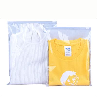 China SZHOYO Multi-application For Clothing Packaging Slider Zipper Bag Plastic Bag With Resealable Zipper Zipper Poly Bag for sale