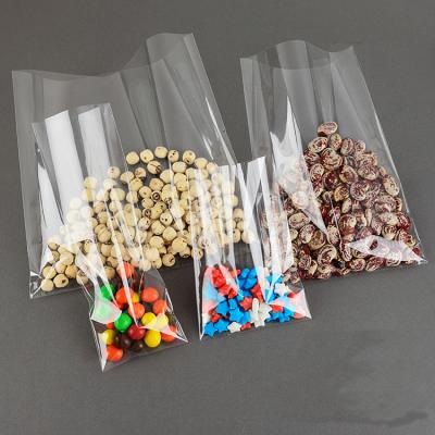 China Plastic bag custom made high quality poly poly food HOYO pe flat bag for fruit or food packaging for sale