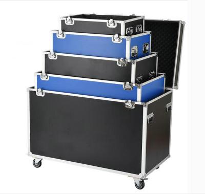 China Different volume flight/transport aluminum aluminum case with 4 wheels for sale