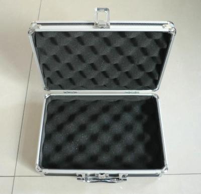 China Aluminum Waterproof Short Gun Case Hard Foil With Egg Foam Inside for sale