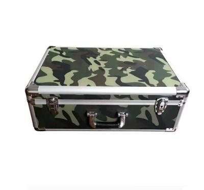 China OEM Aluminum Professional Portable Aluminum Tool Case With Customized PE Pattern for sale