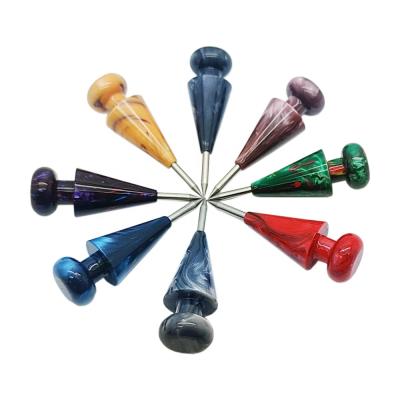 China Epoxy Resin New 2 in 1 Shisha Funnel Plug Epoxy Resin Shisha Plug with Built-in Hole Punch for sale