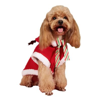 China Stocked Dog Christmas Costume, Dog Outfit Christmas Coat Santa Suit For Small Medium Large Dogs for sale