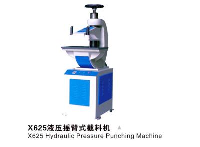 China X625 de Machine Blauwe Kleur van het Hydraulische Druk Handponsen voor T-shirtzak Te koop