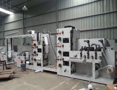 China Sod High Speed Flexographic Printing Machine No Pollution 60 M/Min for sale