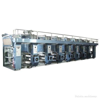 China 3 Motor Gravure Printing Press , PET PVC Bopp Printing Machine Automatic Constant FX-C for sale