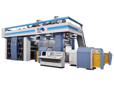 China Satellite Flexographic Printing Equipment , Flexo Printing Machine For Nonwoven 200 M / Min for sale