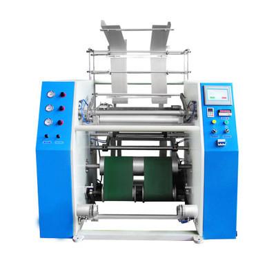 China High Performance Stretch Film Winding Machine 500 Mm Automatic Roll Change for sale