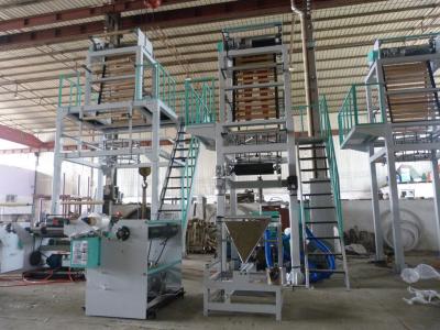 China Garbage Bag Film Blowing Machine 700 Mm SJ-55 70-600mm Film Folding Diameter for sale