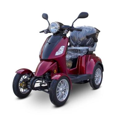 China NEW EW36 3-Wheel Recreational Electric Passenger Mobility Scooter 800W Red for sale