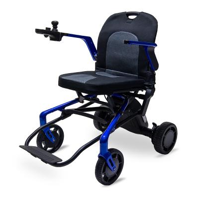 China Portable Folding Electric Power Wheelchair Lightweight Wheelchair With Lithium Battery Xx for sale