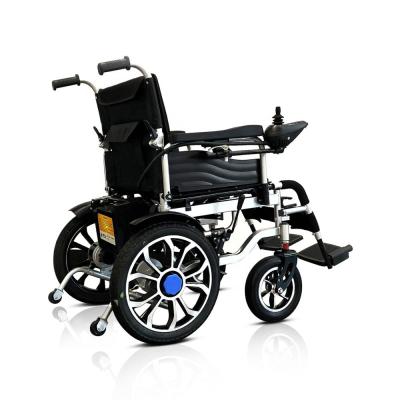 China Electric Powered For Elder Folding Rechargeable Battery Motorized Motor Wheelchair EW002 for sale