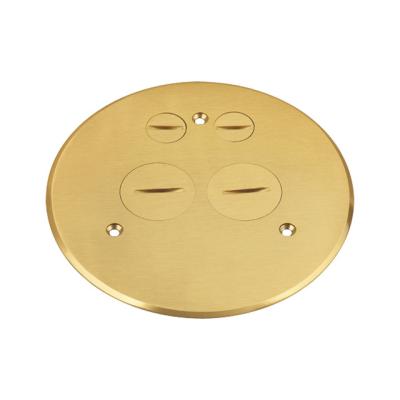 China Easy Installation UL cUL Listed Floor Socket Plate Electrical Outlet Cover for sale