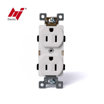 China High Quality Industrial Grade 15A Outlet Receptacle Easy Installation American Plug With UL Certification for sale