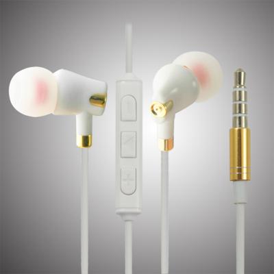 China Factory Direct High Quality Earphones Perfect Sound Universal 3.5mm Sports In-Ear Stereo Soft Rubber Headphones Earphone Earplugs for sale