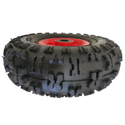 China PIVOT Pneumatic Inflatable Wheelbarrow Tire Rubber Wheel With Custom Size for sale