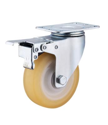 China Polyurethane Rigid Caster Heavy Duty 4 Inch Stainless Steel Casters 8 To 304 Inch Wheel for sale