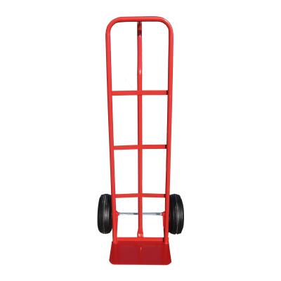 China Cheap garden center model stainless steel two wheel handtruck hand cart ht1805 for sale