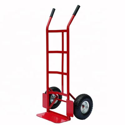 China Strong Double Wheel Truck Low Price HT1596 High Quality HT1805 Hand Trolley for sale