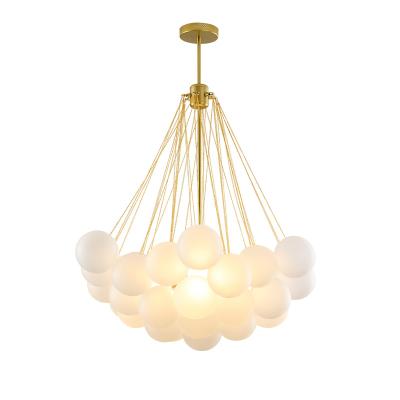 China Modern Glass Hanging Chandelier Ceiling for sale