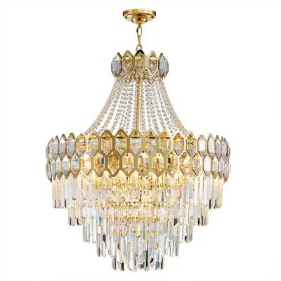 China Modern Postmodern Simple Light Luxury Crystal Chandelier for sale