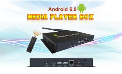 China Geheel aluminium mini box computer Android Media Player Box voor digitaal signage Te koop